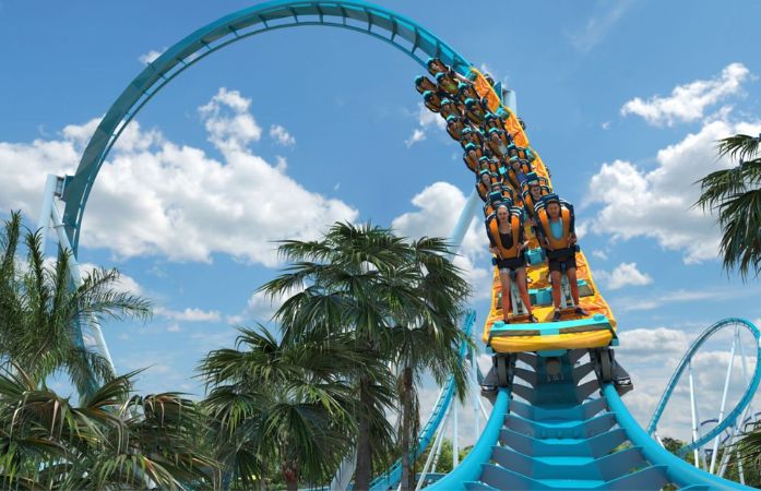 SeaWorld Orlando inaugura a Pipeline: The Surf Coaster